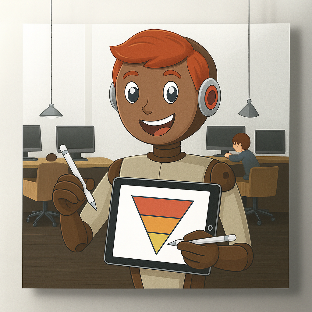 Friendly Robot in Modern Office Setting-1